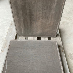 Abbildung eines Katalysators auf einer Palette